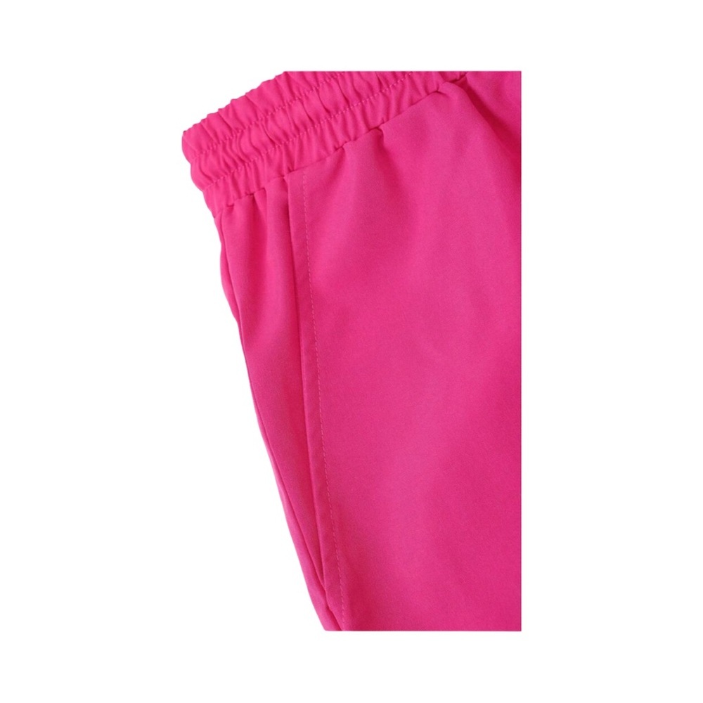 Pink Casual Button-Down Shirt and shorts - Picture 3 of 5